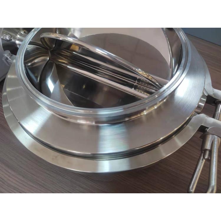 进口 卫生级六瓣卡箍式粉体蝶阀源头厂家质量保障