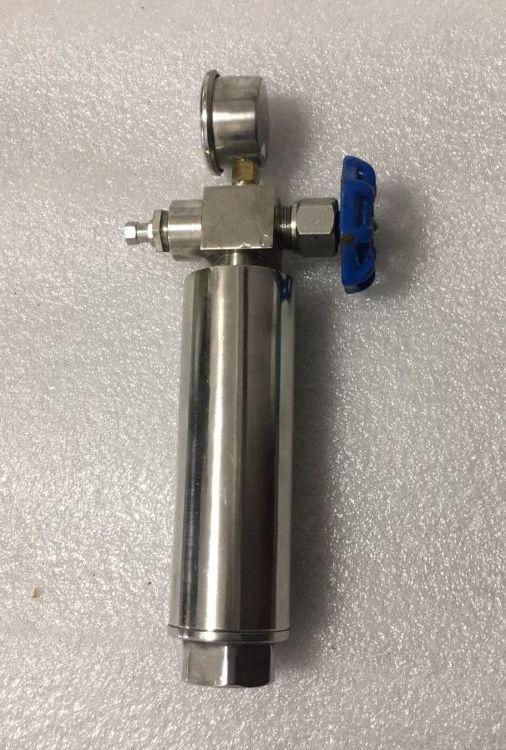 进口 YQ9000-16P 丝扣水锤消除器 不锈钢活塞式吸纳器 消除泵后汽蚀