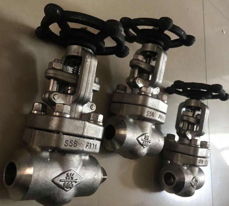 进口 Z61W-16P不锈钢F304导淋阀 Z61H-25P对焊闸阀 高压高温喷淋阀