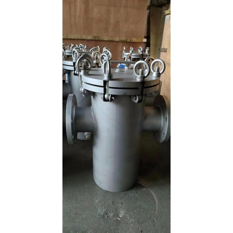进口 SBL-150LBP 美标吊环快开蓝式过滤器 不锈钢提篮子过滤/器