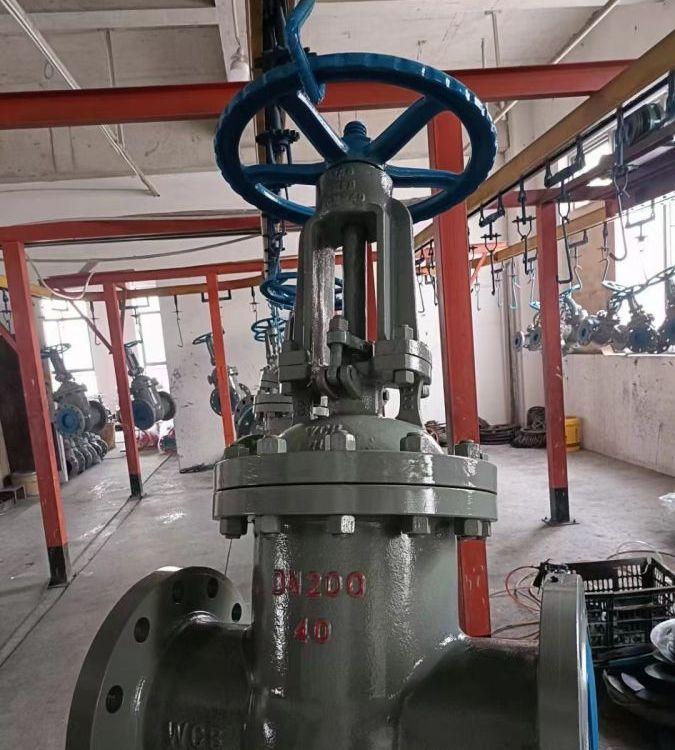 进口 Z41H-40C 碳钢中压法兰闸阀 手动直通式闸阀阀门 给排水 消防管道