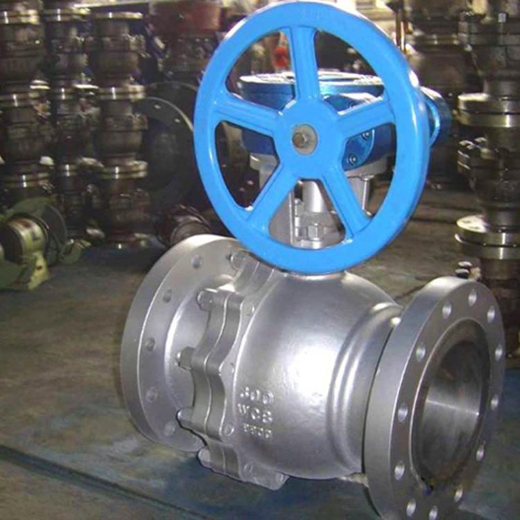 进口 Q347-16c 偏心半球 铸钢 不锈钢球阀 侧装式 切断 蜗轮传动 DN700 600