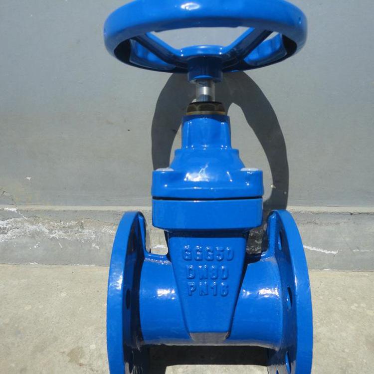 进口 球墨铸铁沟槽软密封 Z45X 弹性座封 法兰 暗杆 Z545W Z945X Z645X