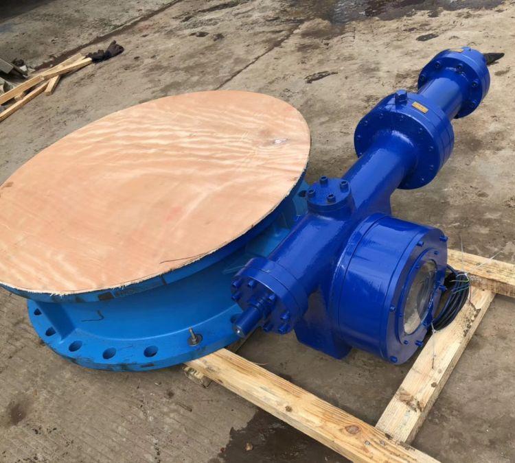 进口 D741X-10Q 液动软密封法兰蝶阀 QT450 球墨铸铁碟阀 放料给排水