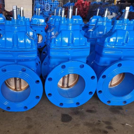 进口 球墨铸铁硬密封 Z45T-16 DN80 暗杆防护铜芯闸阀 水用开关阀 法兰