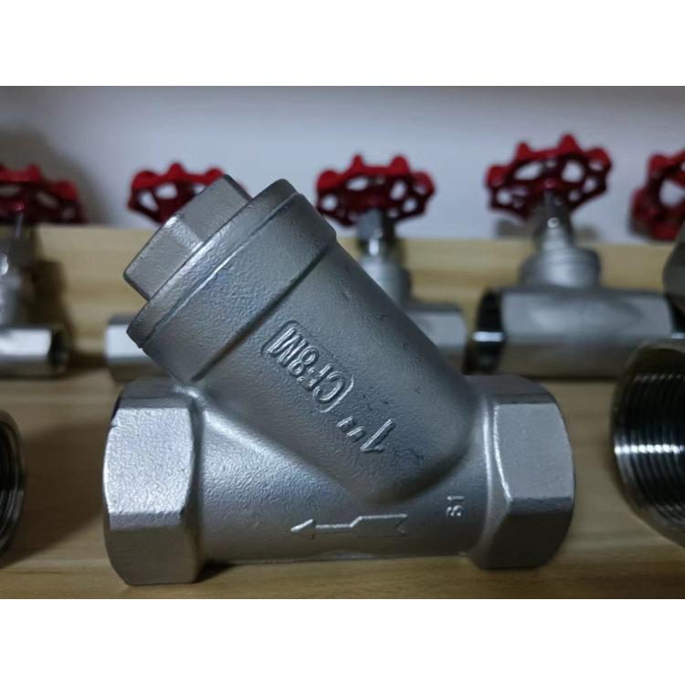 进口 GL11W-16P 不锈钢丝扣Y型过滤器 DN15-DN100 铸铁铸钢黄铜 除污器