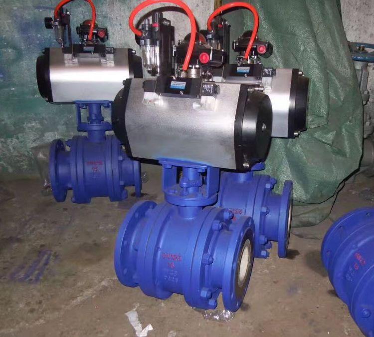进口 Q641TC-16C气动陶瓷球阀 DN15-200 耐磨抗腐蚀 全衬陶瓷 半衬陶瓷