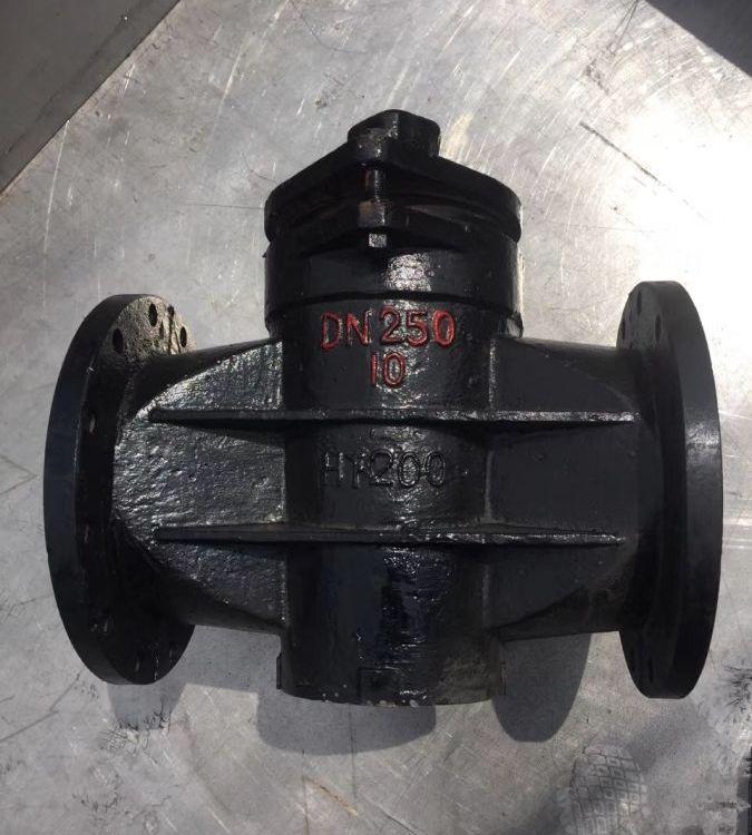 X43W-10 X43W-16 铸铁二通法兰旋塞阀 HT200 灰铁进口旋塞/阀