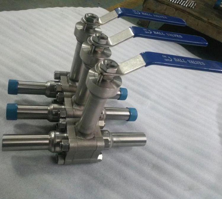 进口 DQ61F-900LBP低温加长杆焊接球阀 DQ61F-800LBP 长轴对焊球閥