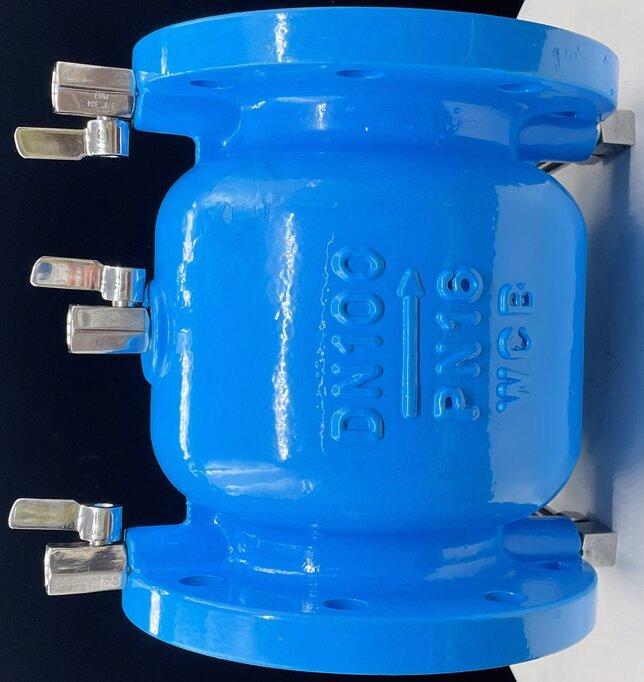 进口 LHS743X-16Q 球墨铸铁低阻力倒流防止器 防回流倒灌止回阀 静音