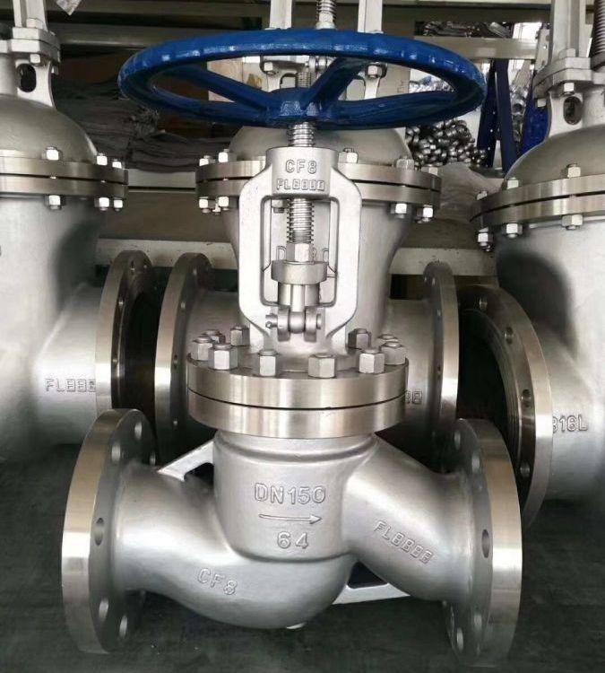 进口 J41F46-64P不锈钢高压四氟密封截止阀 J41F-40P PTFE 全衬特氟龙