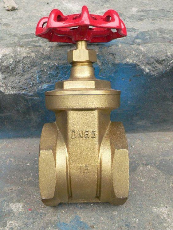 进口 Z15W-16T 水管用 黄铜 丝扣 闸阀 DN15/20/25/32/40/40 暖中央空调
