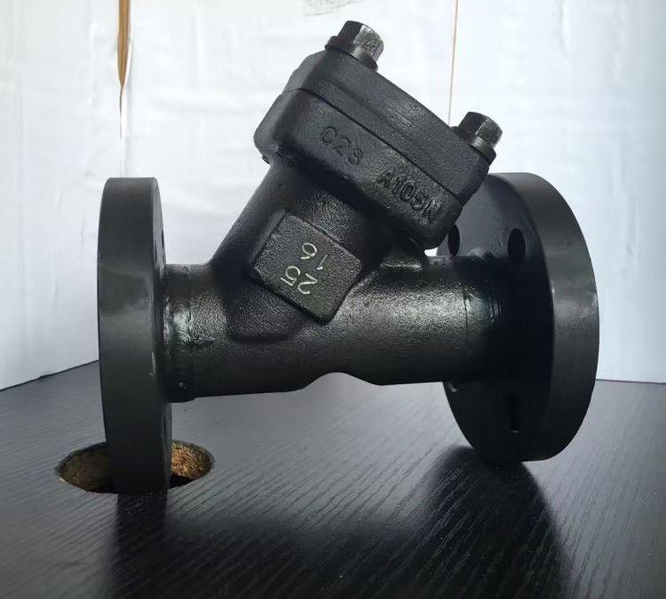 进口 GL41H-16C 锻造F105法兰过滤器 Y型过滤/器 锻钢过滤网 F11 F22 F91