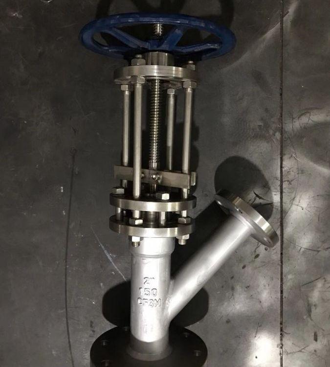 进口 UF4P1F-150LBP 美标法兰柱塞式放料阀 DN50 250 API 608 ANSI B16.10