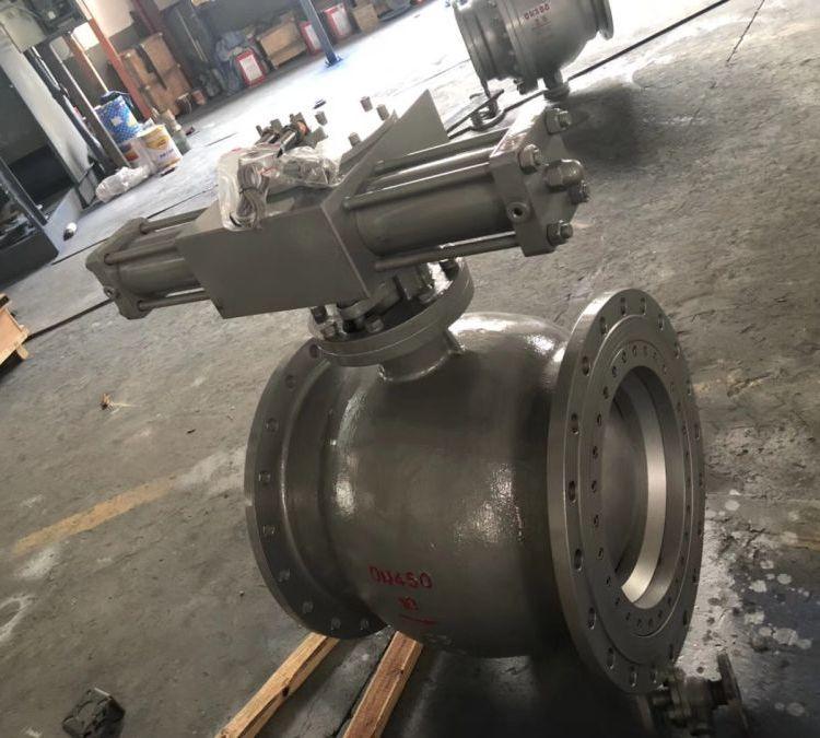 进口 PQ740H-10C 液动偏心半球阀 液控金属硬密封球形阀 PQ740H-10P