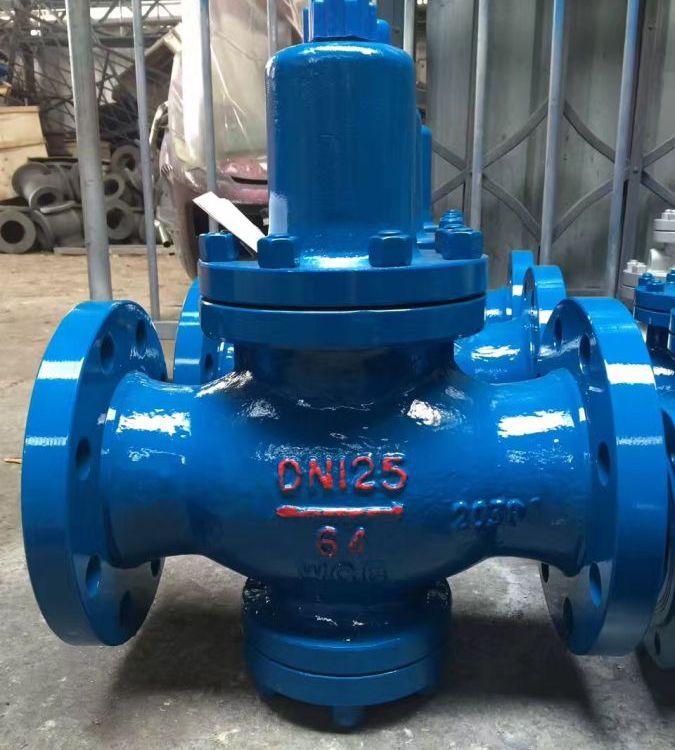 进口 Y42X-25C铸钢法兰减压阀 Y42X-16C水用稳压阀 40C 64C 100C Y45X