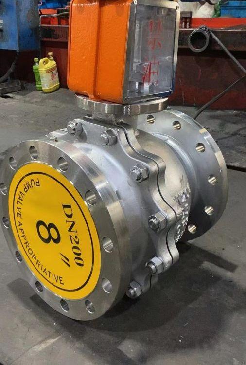 进口 QY341F-25P 40P 涡轮氧气专用球阀 不锈钢禁油法兰球/阀 脱脂阀