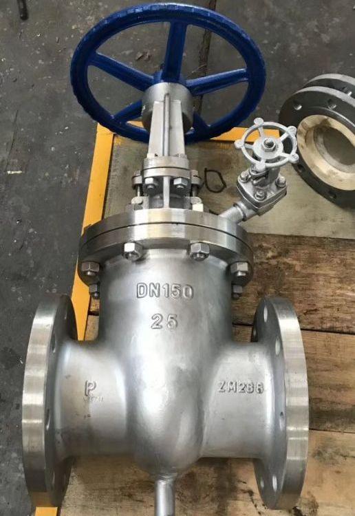 进口 Z41W-25P不锈钢明杆法兰闸阀 油化工耐腐高温蒸汽然气闸阀 水用