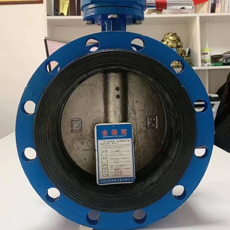 进口 D341X-16C DN120涡轮软密封蝶阀 手轮翻板阀 法兰式中线无销碟阀