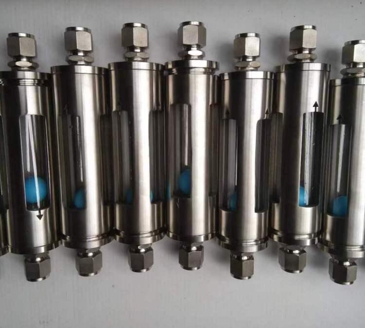 进口 FQ-48K卡套式浮球视镜 不锈钢304材质DN12