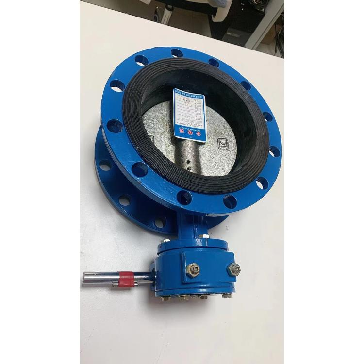 进口 D341X-16Q 涡轮法兰蝶阀 球墨铸铁 中线橡胶软密封阀门 蜗轮驱动