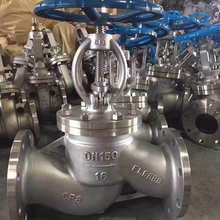 进口阀门 J641H-25C DN50/40/65/150/300/400 气动截止阀 法兰活塞式