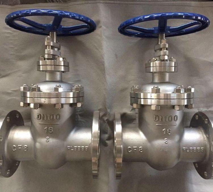 进口 Z45W-10P 国标暗杆不锈钢闸阀 低压法兰闸/阀 密封面流体阻力小