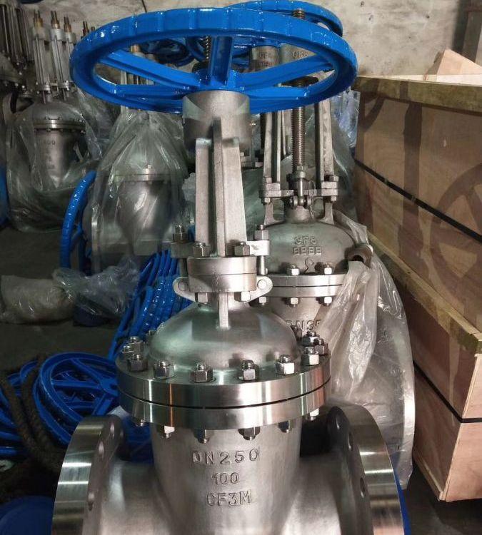 进口 Z41W-100RL不锈钢316L法兰闸阀 Z41W-160R 高温550℃ 高压16Mpa