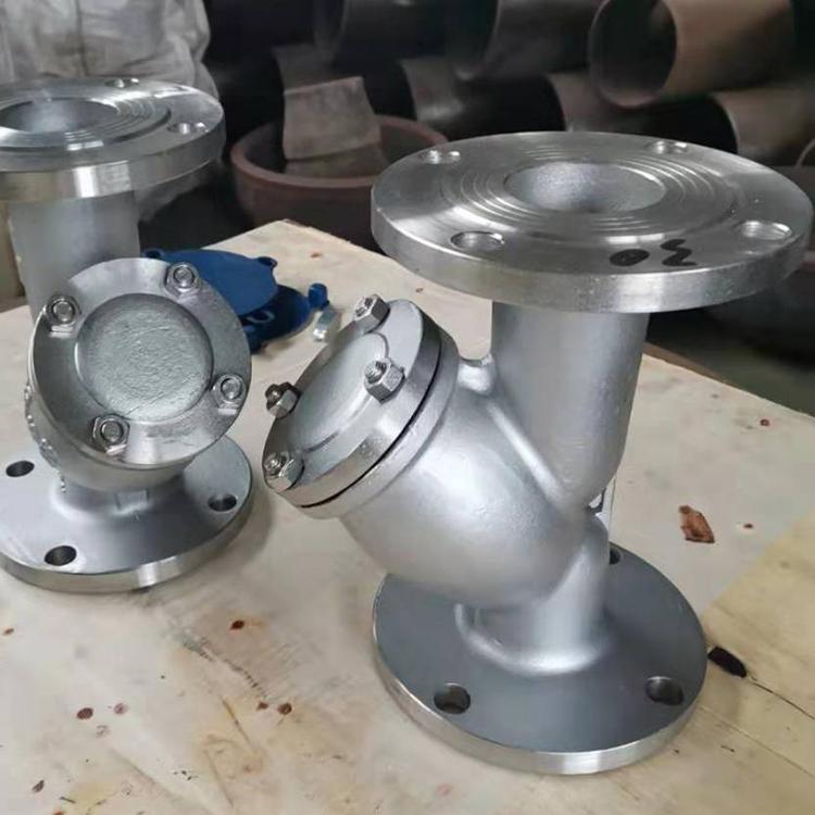进口 不锈钢Y型过滤器 定制滤网 304 316L 双相钢 DN15-DN300 厂家供应