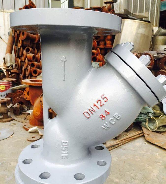 进口 GL41H-64C 铸钢高压Y型过滤器 SY4P法兰过滤/器 不锈钢高温过滤