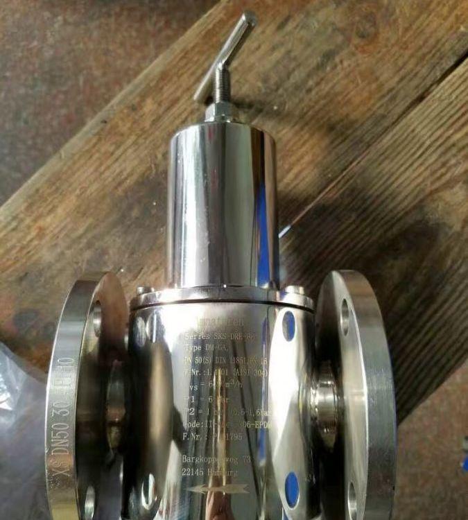 进口 Y42F-16P Y42F-25P不锈钢卫生级减压阀 法兰食品级减压器 DN100