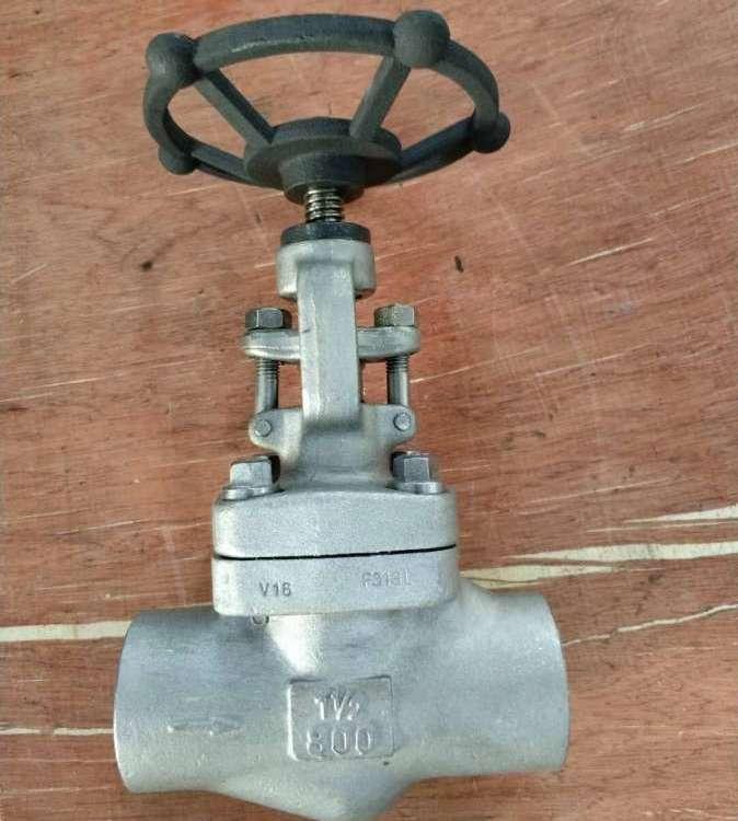 进口 J61Y-800LBRL 不锈钢承插焊截止阀 美标高温 API 608 ANSI B16.10