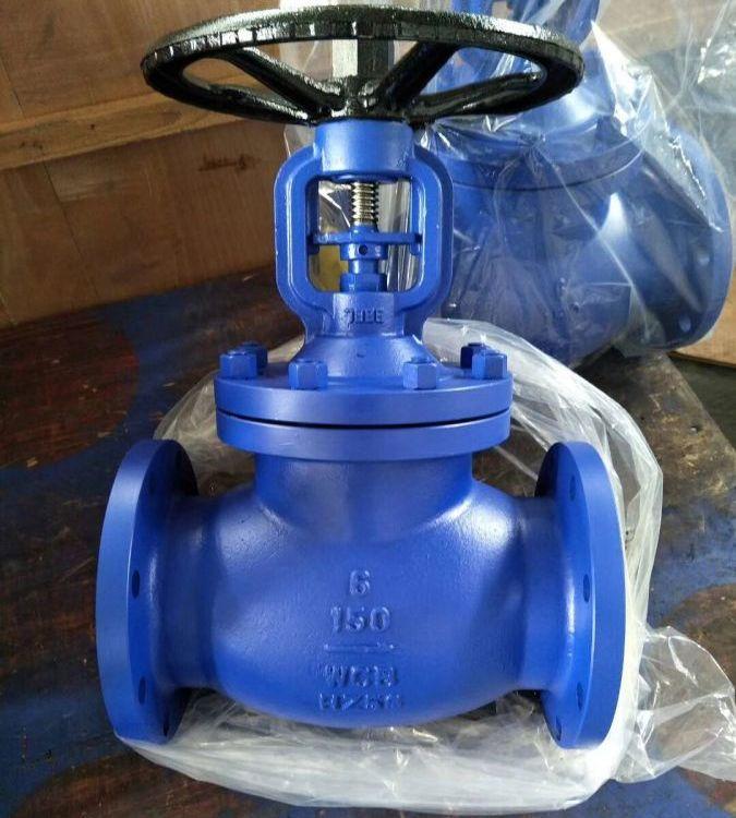 进口 WJ41Y-150LBC 铸钢波纹管美标截止阀 WJ41Y-150LBP ANSI B16.10