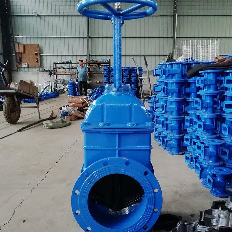 进口 软密封 球墨铸铁 法兰 闸阀 Z45X-25Q DN400 大口径 厂家供应