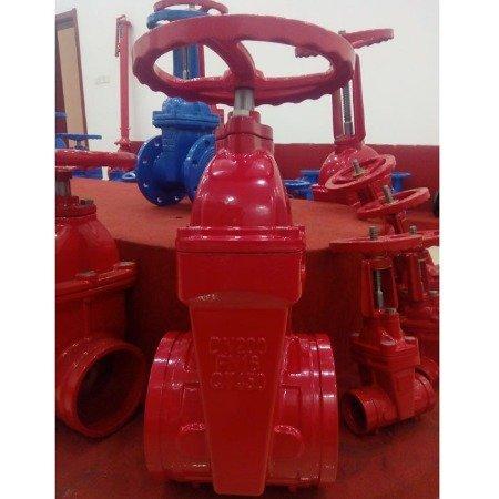 进口 沟槽消防软密封闸阀 暗杆弹性座封 Z45X-16Q 铸铁法兰 DN40-DN800