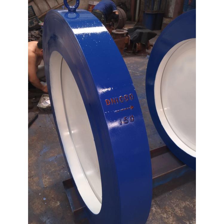进口 H74X H77X H76X WCB铸钢 不锈钢大口径单瓣薄型对夹止回阀