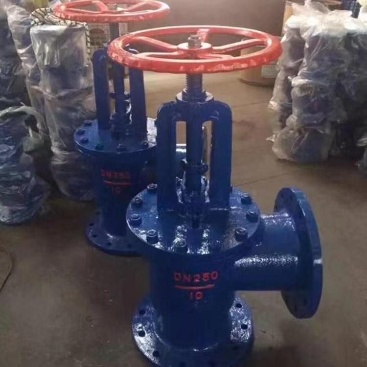 进口 铸钢不锈钢衬氟衬PO PFA角式截止阀 J44F4 J44F46 DN15-DN300 厂家