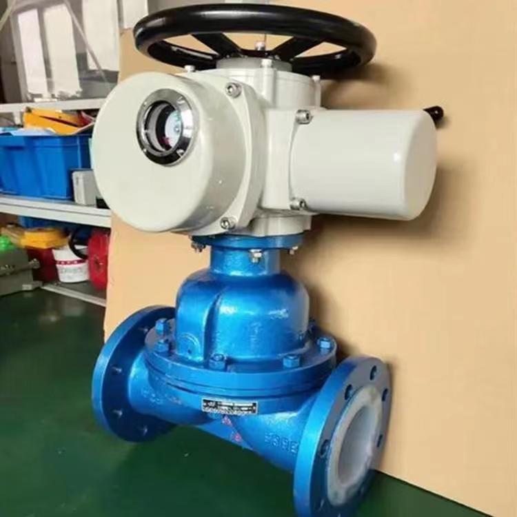 进口 G941F46-16C 电动衬氟隔膜阀 耐酸碱腐蚀 防爆智能型电装 厂家