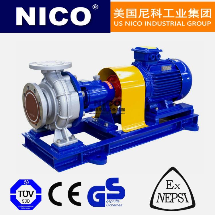 美国尼科NICO 进口离心不锈钢304泵 出口离心式泵 卧式化工专用泵浦