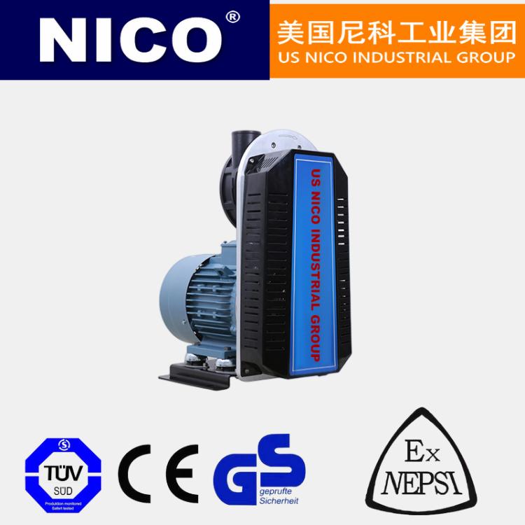 进口立式高速离心风机 风扇皮带驱动快速吸送风机 漩涡 美国尼科NICO