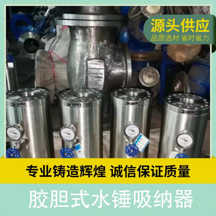 进口泵阀 ZYA-8000胶胆式水锤吸纳器 胶胆式结构防止水锤更好吸纳