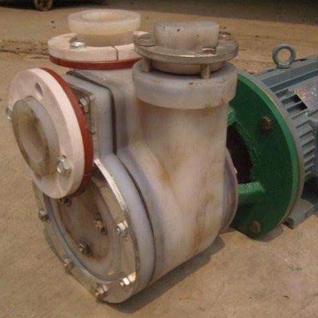 进口 40FZB-20D氟塑料自吸泵 短支架全氟自吸泵 小型耐强腐蚀自吸泵