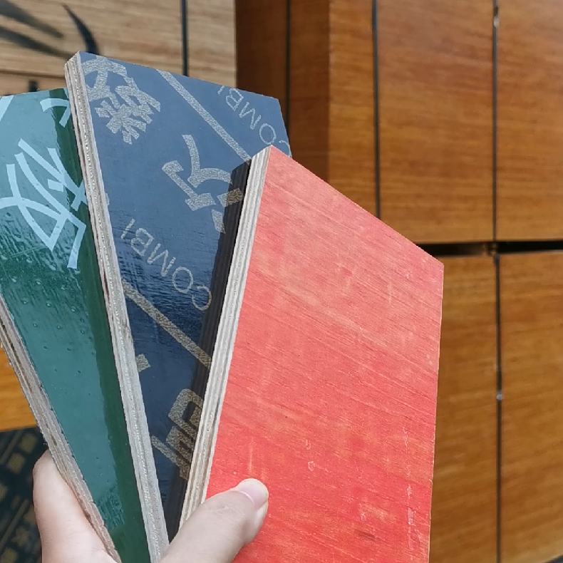 建筑模板怪兽木业 胶板易脱膜 1.22 2.44木模板使用次数多