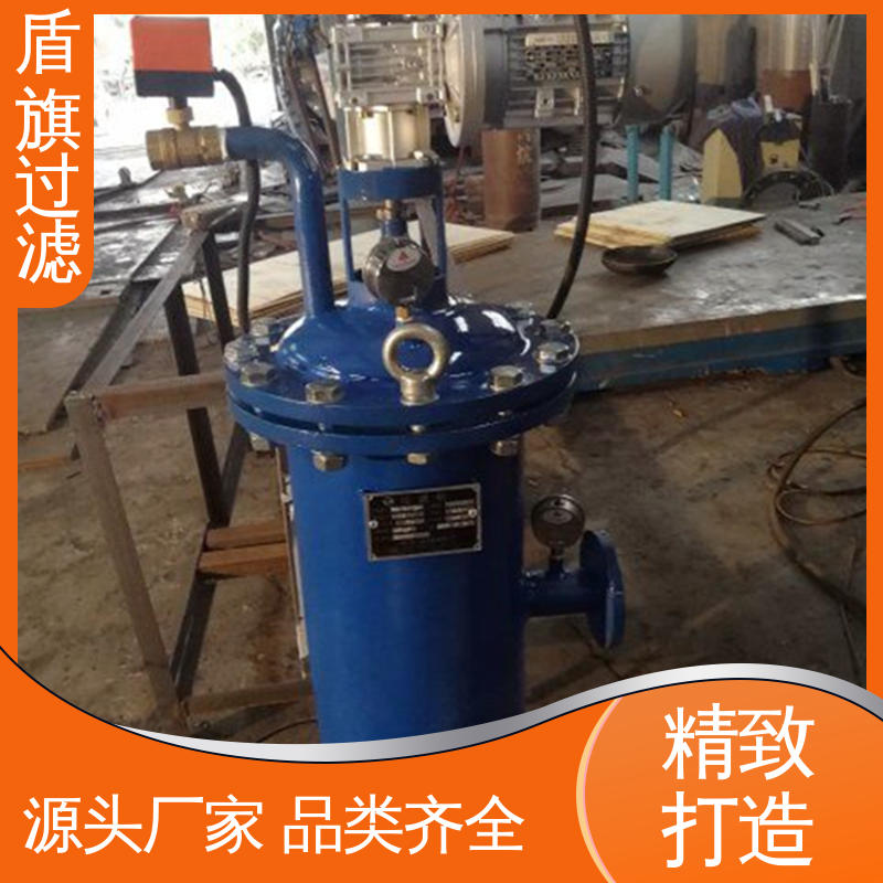 盾旗过滤 质量保证 自清洗过滤器卧式 安全环保 质量保障