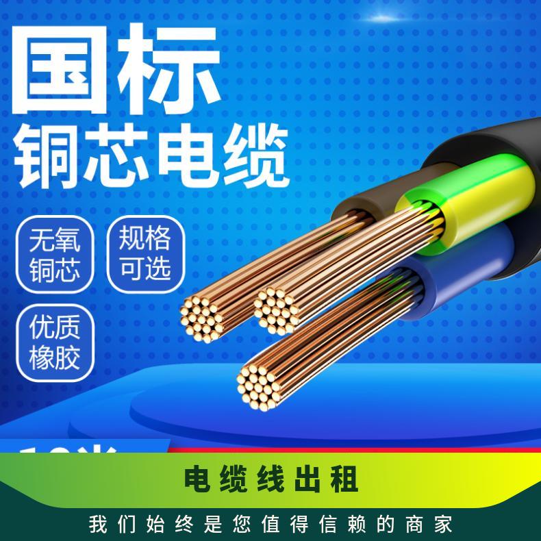 鹰 潭电缆出租 租赁线缆6-3002 展会活动演唱会临时租用 配电箱过线板