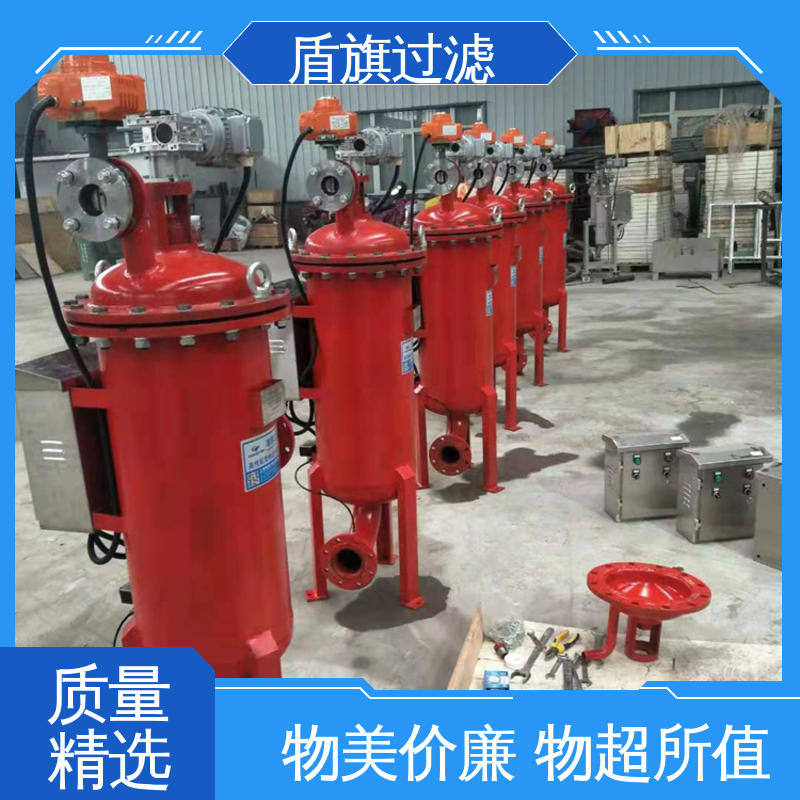 盾旗过滤 现货速发 网式自清洗过滤器定制 自动程度高 厂家直供