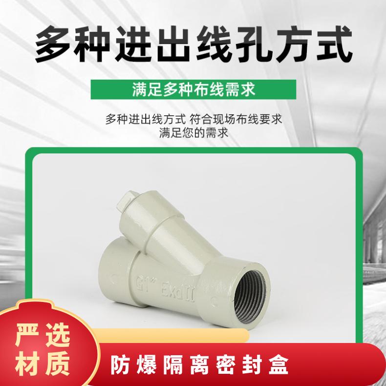 防爆隔离密封盒 功率32kw 外壳ZL102 工厂 防护等级IP54 型号BAG