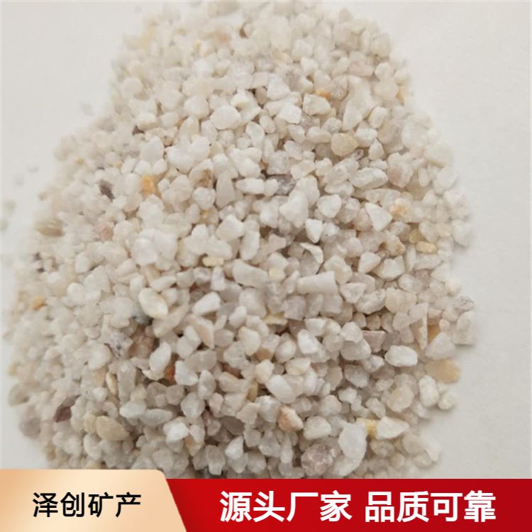 净水处理石英粉 厂家泽创 齐全规格 橡胶涂料 陶瓷冶金