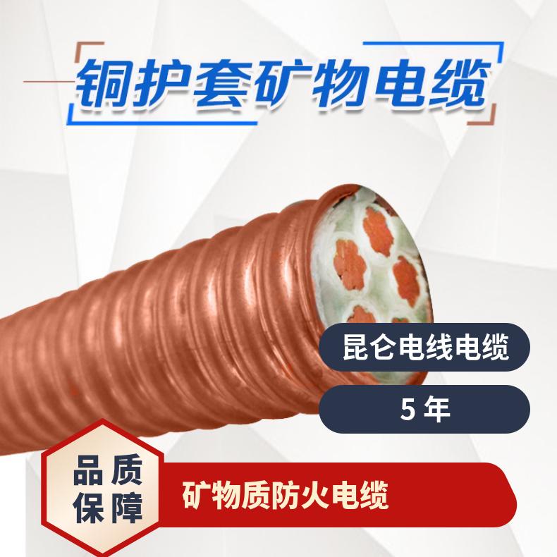 矿物质防火电缆 BTTRZ/YTTWY/NG-A铜芯国标4芯25 35平方线缆