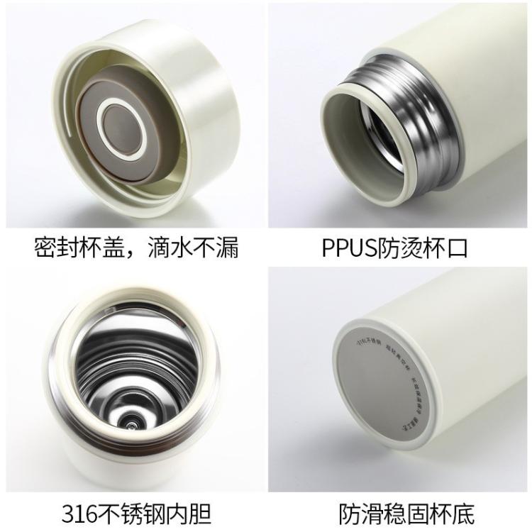 316不锈钢镜面旋薄轻量杯商务送礼品保温杯男女士水杯刻字印logo